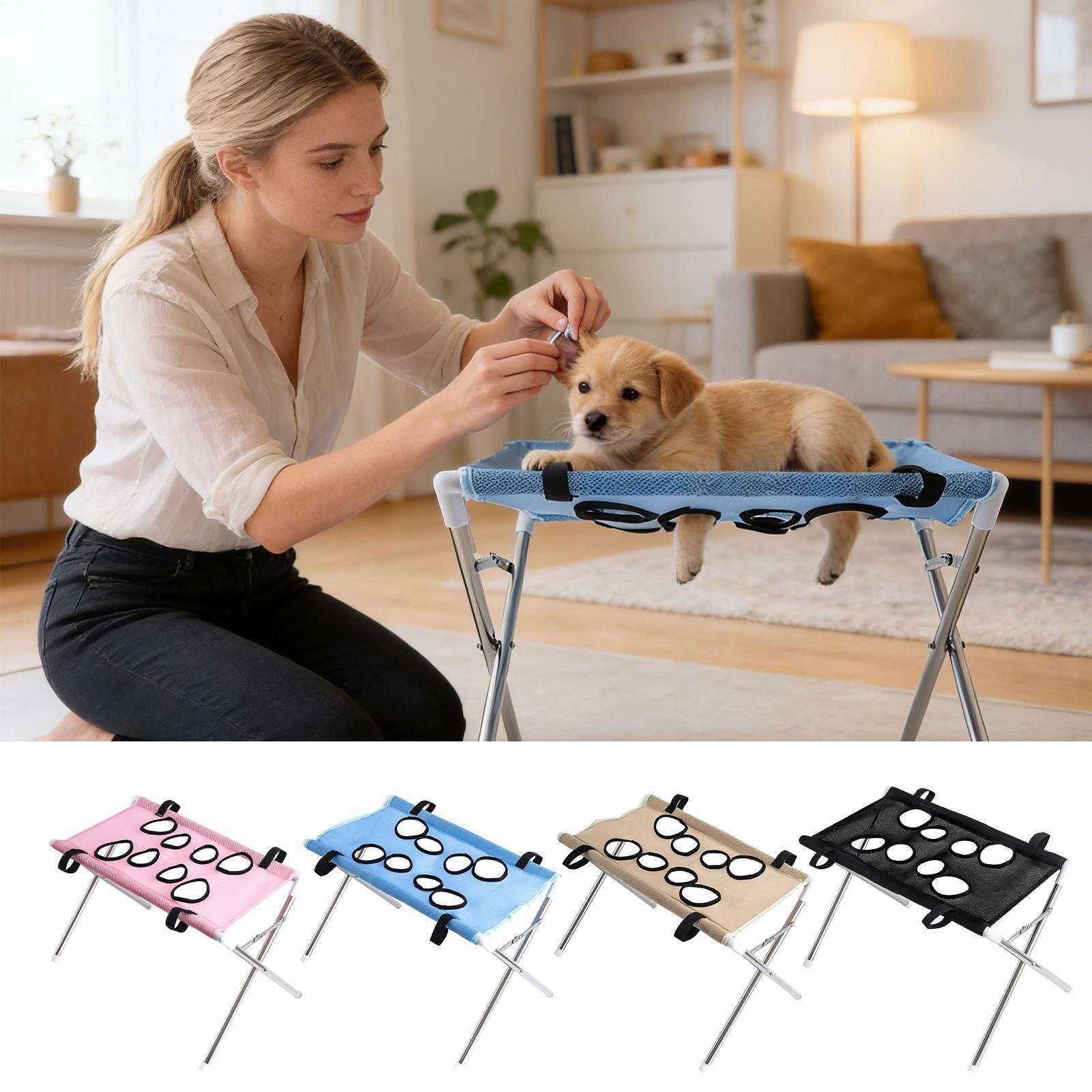 Hammock With Stand - حامل أرجوحة قابل للطي لتنظيف الحيوانات