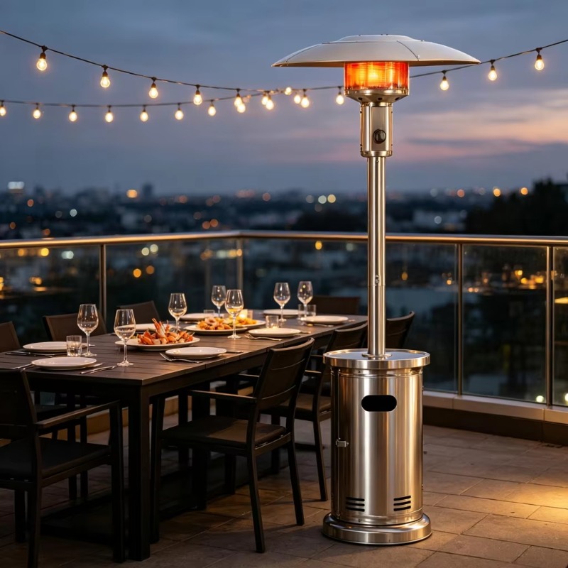 Patio Heater Standing - مدفأة غاز على شكل مظلة من