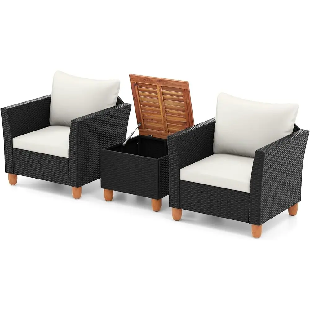 Outdoor Furniture Bali - طقم أثاث خارجي مكون من 3