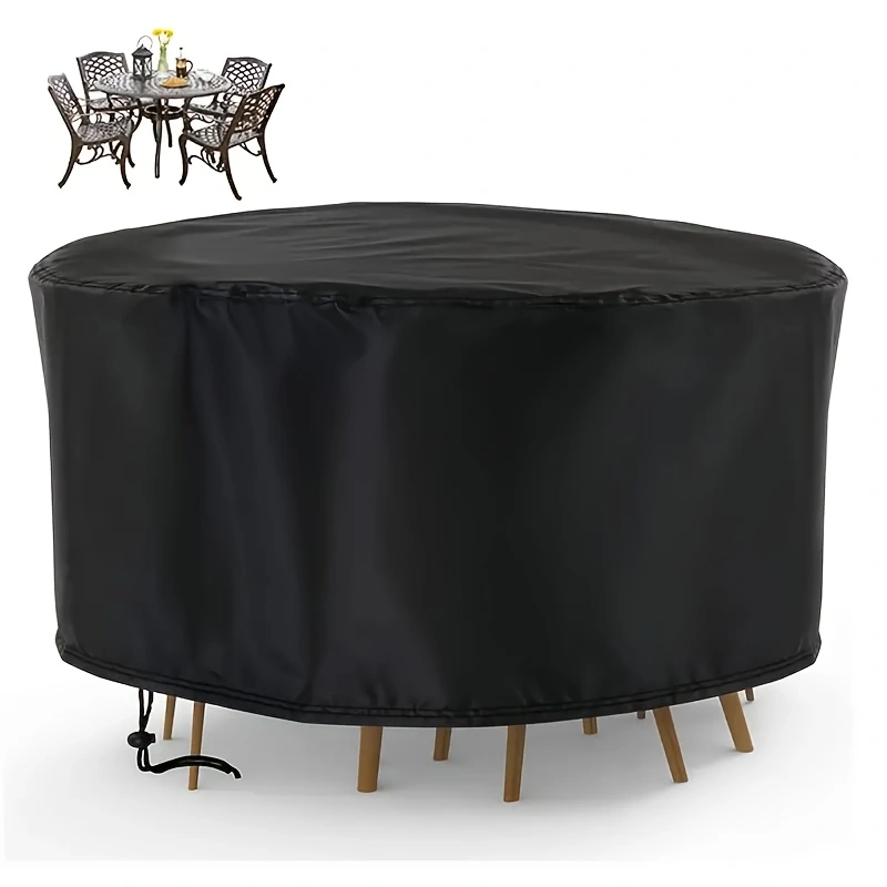 Outdoor Furniture Deals - غطاء أثاث دائري مقاوم للماء للفناء