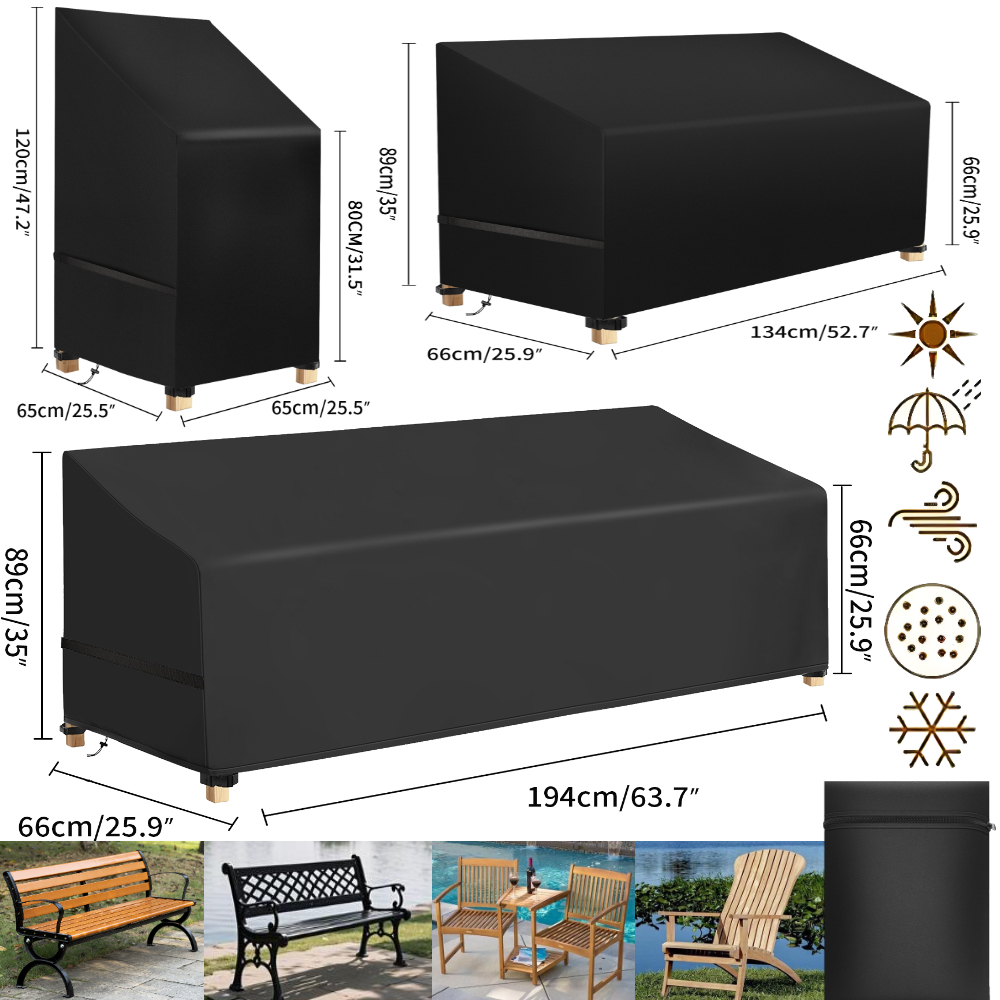 Outdoor Furniture Plans - أغطية مقاومة للماء لكراسي الفناء، حماية