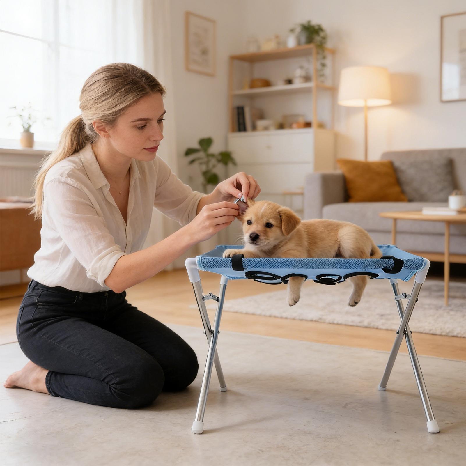 حامل أرجوحة قابل للطي لتنظيف ا - مراجعة Hammock With Stand وسعره