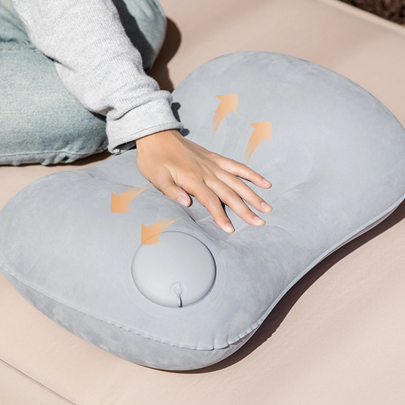 وسادة تخييم قابلة للنفخ خفيفة  - مراجعة Outdoor Furniture Pillows وسعره