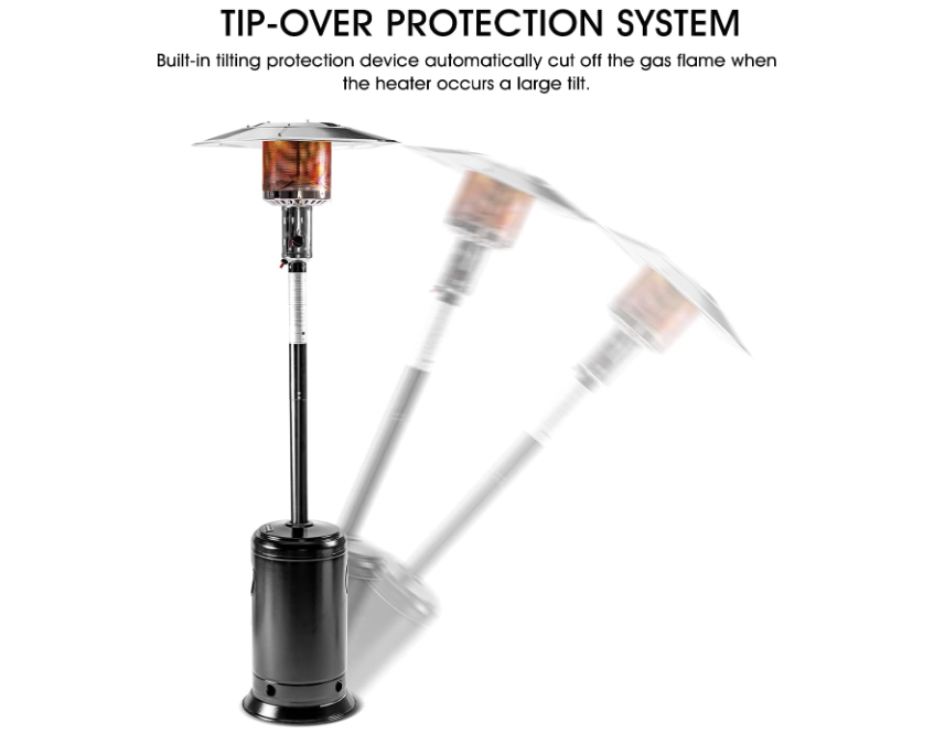 مدفأة فناء حديثة قائمة بذاتها  - مراجعة Patio Heater Standing وسعره