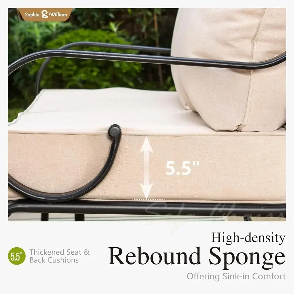 مجموعة أثاث خارجي معدنية كبيرة - مراجعة Outdoor Furniture Metal Chairs وسعره