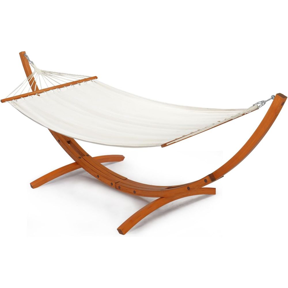 مجموعة أرجوحة مزدوجة مع حامل م - مراجعة Hammock With Stand وسعره