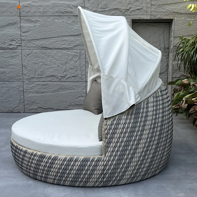 سرير نهاري، مقاوم للأشعة فوق ا - مراجعة Outdoor Daybed Furniture وسعره