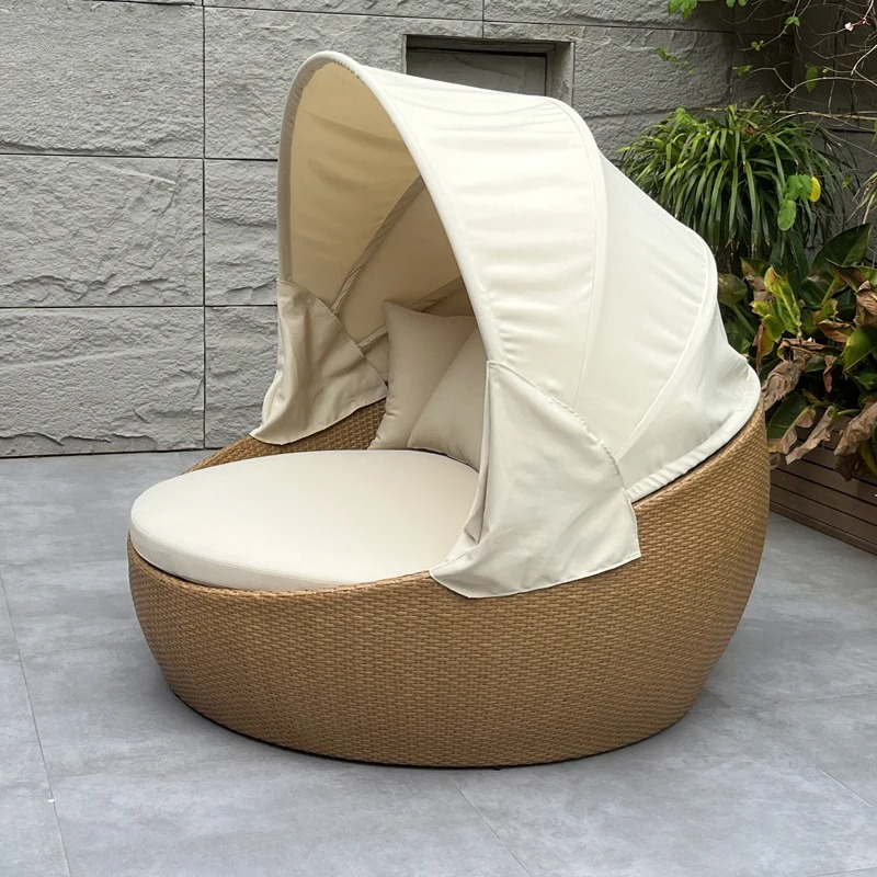 سرير نهاري، مقاوم للأشعة فوق ا - مراجعة Outdoor Daybed Furniture وسعره