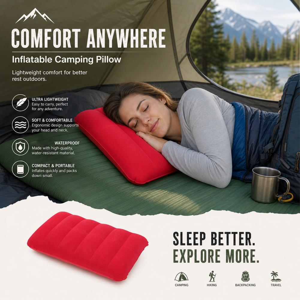 وسائد هوائية 47x30 سم للتخييم  - مراجعة Outdoor Furniture Pillows وسعره