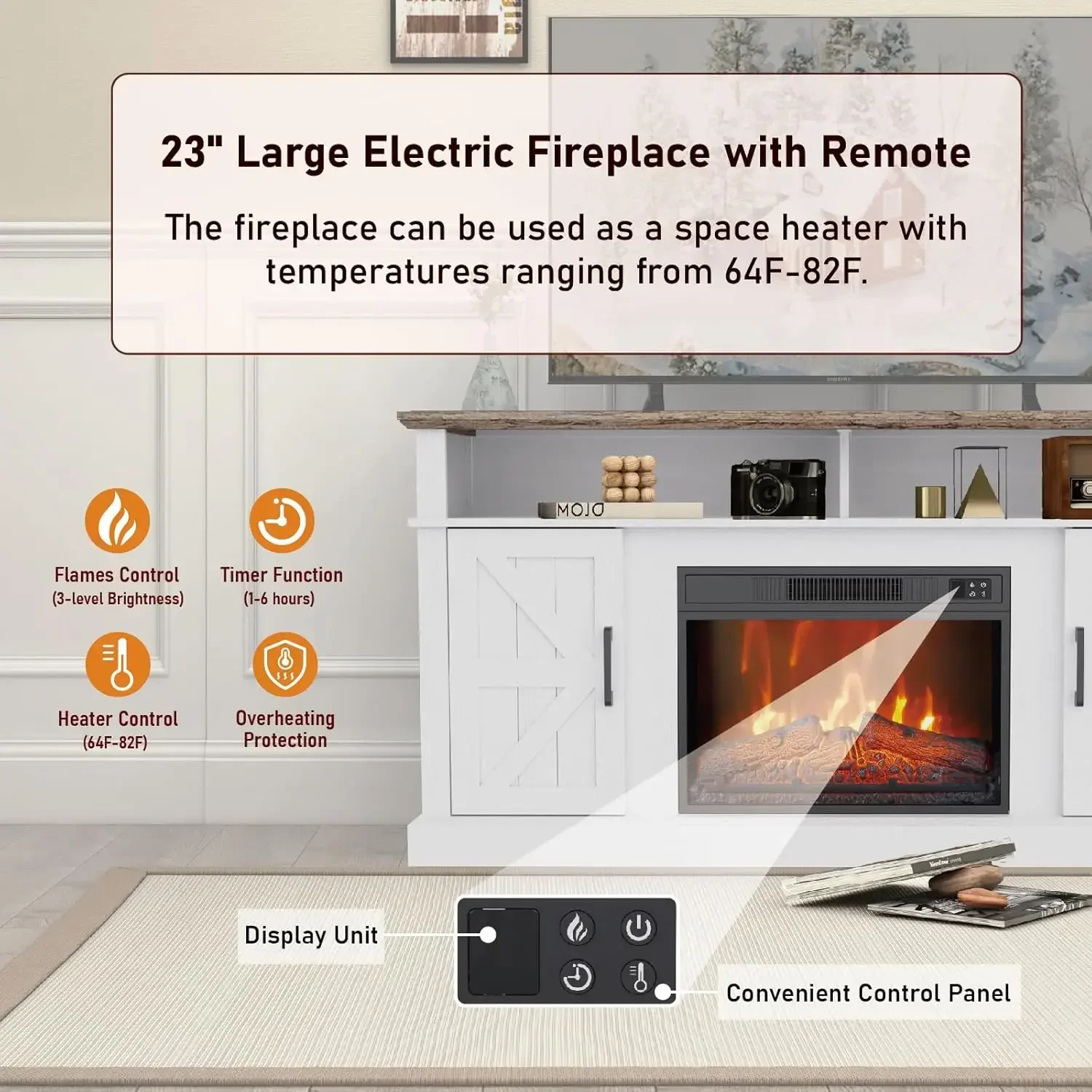 [سعر مخفض! حامل تلفزيون مع مدف - مراجعة Patio Heater Standing وسعره