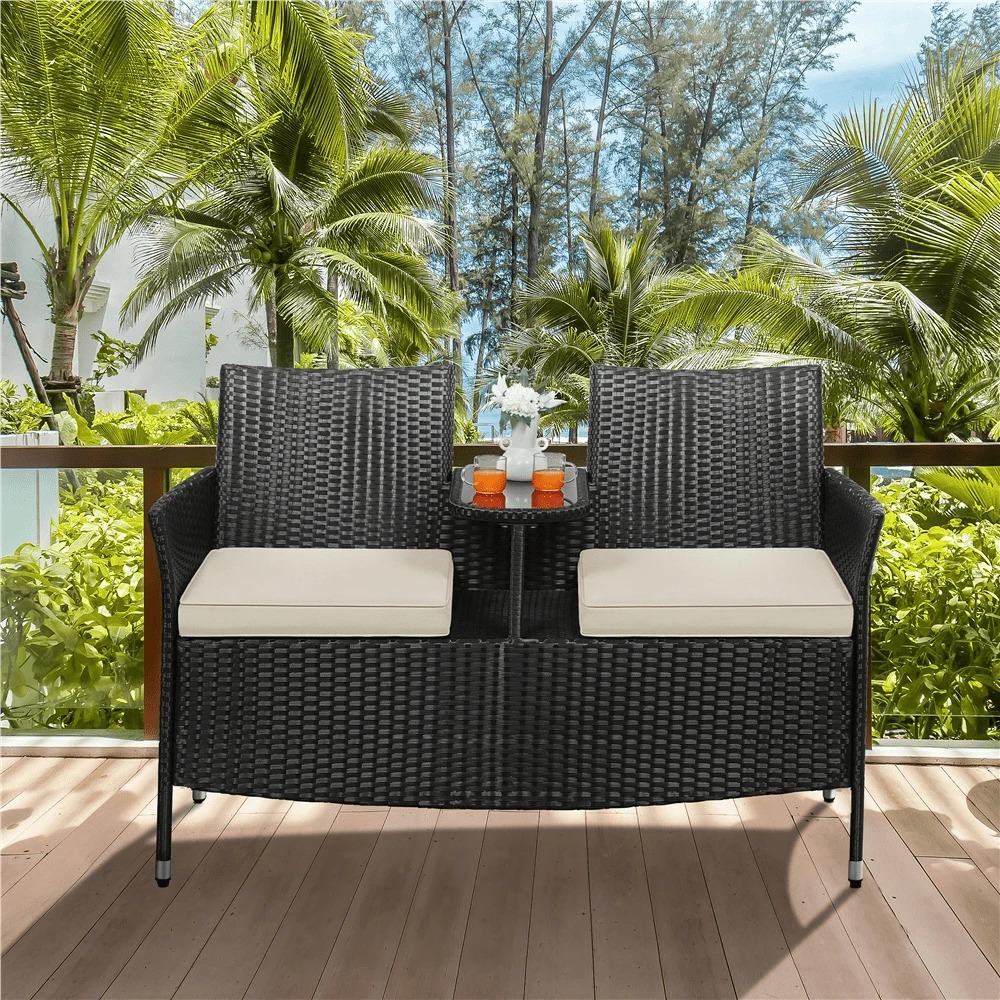 كرسي مزدوج فاخر للاستخدام الخا - مراجعة Outdoor Furniture Table And Chairs وسعره