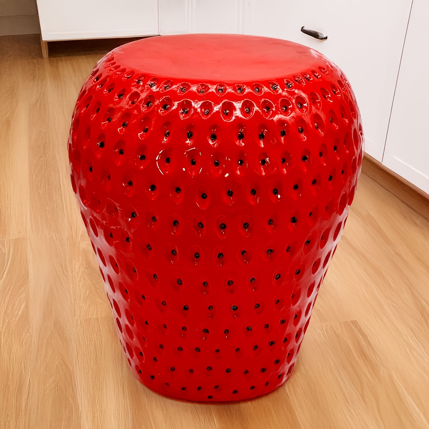 كرسي على شكل فراولة 13.4 بوصة، - مراجعة Outdoor Furniture Resin وسعره