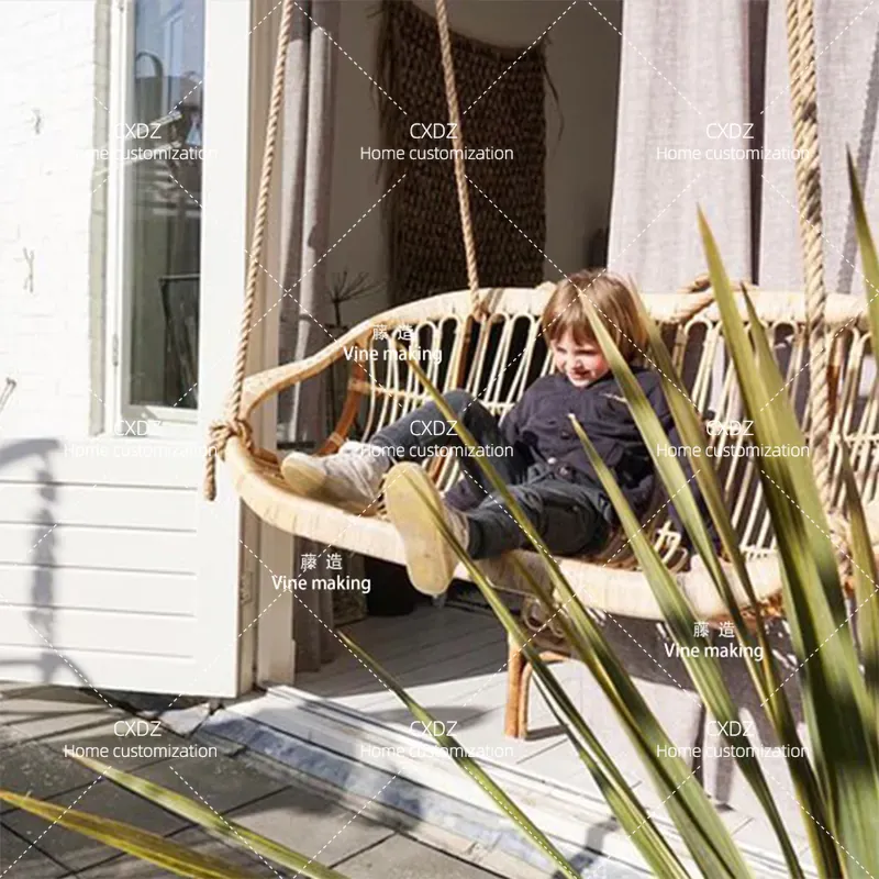 كرسي معلق مزدوج من الروطان للا - مراجعة Outdoor Furniture Bali وسعره