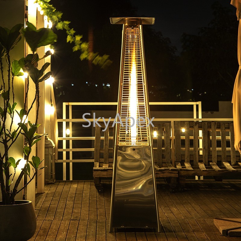 في الهواء الطلق الفولاذ المقاو - مراجعة Patio Heater Standing وسعره