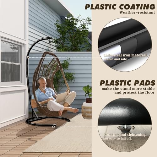 حامل الأرجوحة فقط، حامل كرسي أ - مراجعة Hammock With Stand وسعره