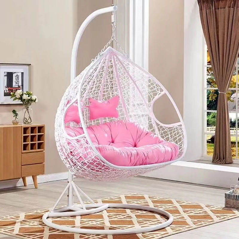 كرسي بيضاوي معلق من الخوص للفن - مراجعة Outdoor Furniture Bali وسعره