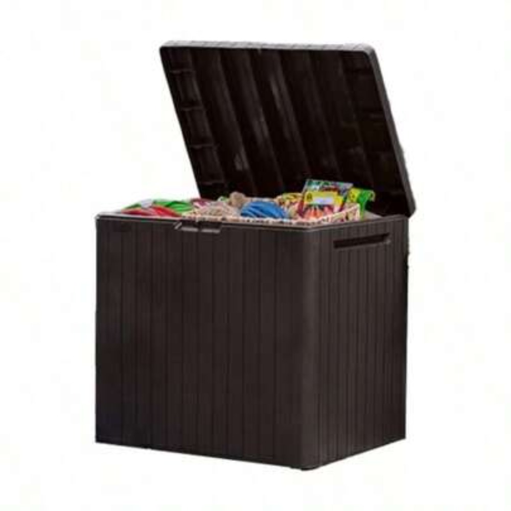 صندوق تخزين خارجي من الراتنج ب - مراجعة Outdoor Furniture Resin وسعره