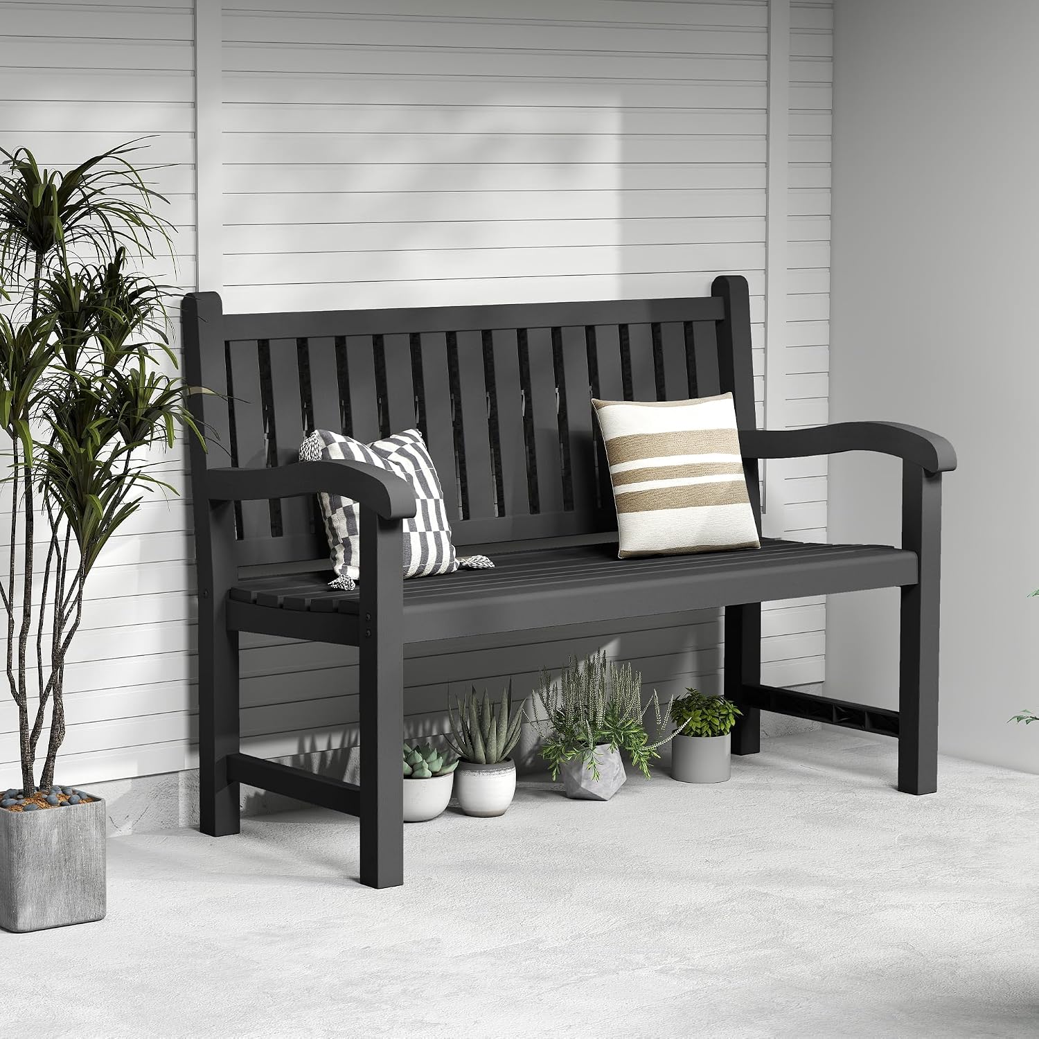 مقعد خارجي لشخصين مصنوع من الر - مراجعة Outdoor Furniture Resin وسعره