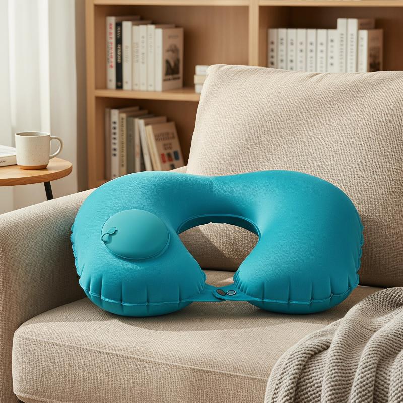وسادة رقبة قابلة للنفخ محمولة  - مراجعة Outdoor Furniture Pillows وسعره